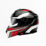 torq helmet flip red